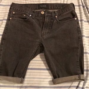 Pacsun gray denim shorts